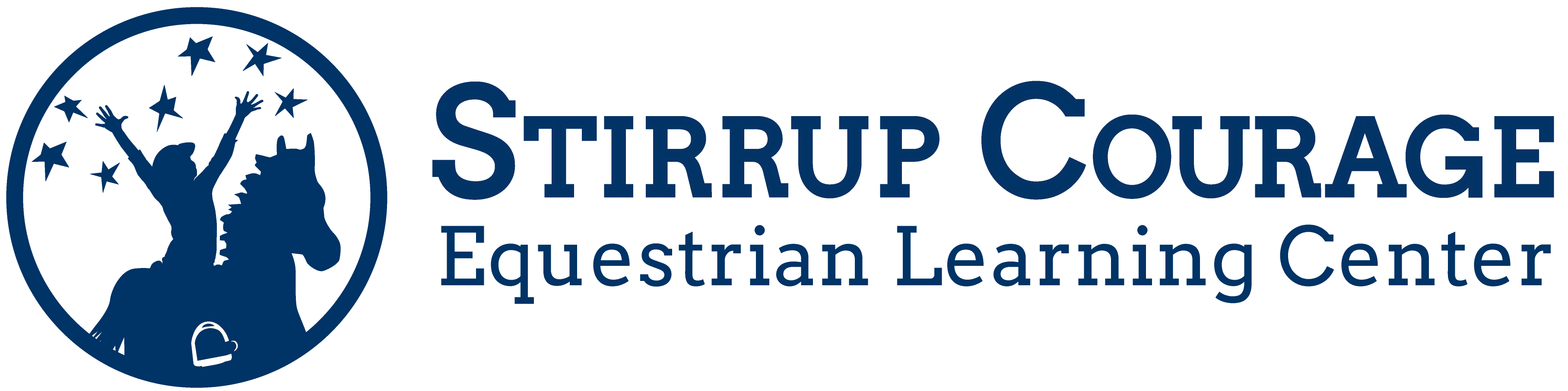 Stirrup Courage Equine Learning Center Logo